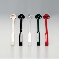 Zicco Polycarbonate Sauce Ladle, Double Sided, 27 cm, Transparent - Zicco