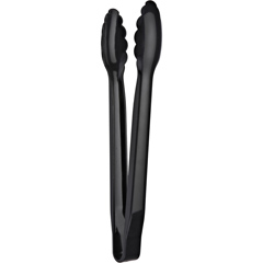 Polycarbonate Service Tong, 30 cm, Black - Biradlı