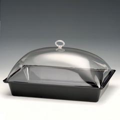 Zicco Polycarbonate Gastronorm Pan, 43x28x18 cm, Transparent - 1