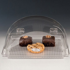 Zicco Polycarbonate Tray Storage Container, Square, 35x35 cm - Zicco