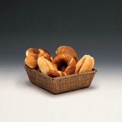 Zicco Rattan Basket, 29x29 cm - Zicco