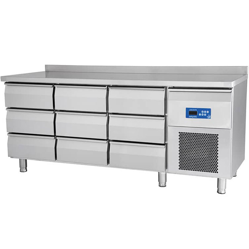 Öztiryakiler 9-Drawer GN-Type Refrigerator, Tag 370.03 Nmv - 1