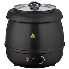 Remta CB10 Elegance Çorba Kazanı, Elektrikli, 9 Litre Kapasiteli, Siyah - 1