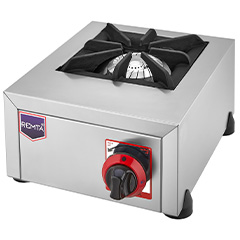 Remta CEJ29 Counter Top Gas Stove, Single Burner, 29x42x17 cm - Remta