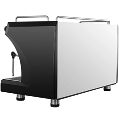 Remta CRM3120C Espresso Coffee Machine, 2 Group, Black - 3