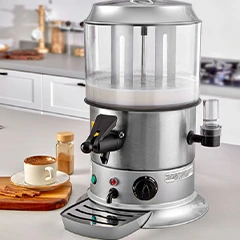 Remta CS2 Sıcak Çikolata ve Salep Makinesi, 9 Litre Kapasiteli , 35x40x52 cm, Silver - Remta (1)