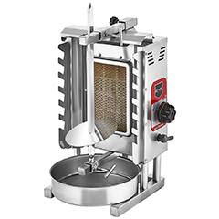 Remta D02(S) Döner Ocağı, Home Type, Single Radiant, Natural Gas, 10 kg Capacity - Remta