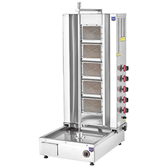 Remta D10(A) Döner Ocağı, Alttan Motorlu, 5 Radyanlı, LPG'li, 60 kg Kapasiteli - Remta