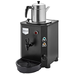 Remta DE14 Mini Jumbo Tea Machine, Electric, Single Teapot, 9 Liter Capacity, Black - Remta