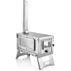 Remta KM02 Foldable Camp Stove, 25x46x34 cm - Remta