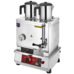 Remta N11-P 30 Model Tea Stove, Gas, Without Plate, 2 Teapots, 24 Liter Capacity - Remta