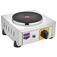 Remta PLT1 Single Hot Plate Heater, 19 cm - Remta