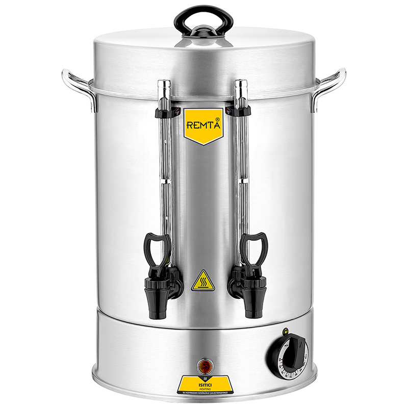 Remta R12 Electric Tea Machine, 80 Cup Capacity, 9 Liter Capacity - Remta