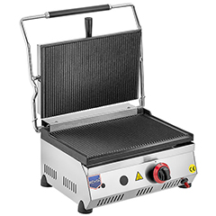 Remta R121A Panini Grill, Gas, 16 Slice Capacity - Remta