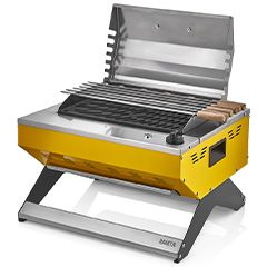 Remta R131 Electric Barbecue Grill, 25x40 cm Surface Dimensions - 1