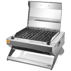 Remta R133 Maksi Electric Barbecue Grill, 50x80 cm Surface Dimensions - 1