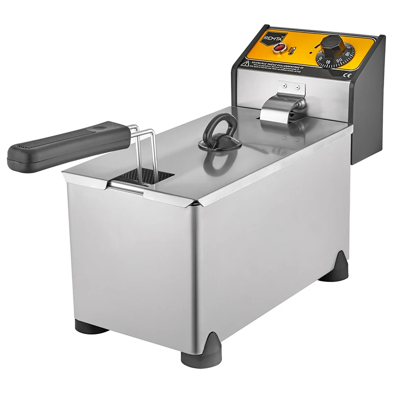 Remta R90 Electric Deep Fryer, With Lid, 3 Liter Capacity, 13x21x12 cm Basket Dimensions - 2 Remta R90 Electric Deep Fryer, With Lid, 3 Liter Capacity, 13x21x12 cm Basket Dimensions - 2