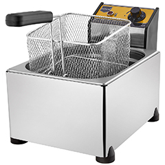 Remta R91 Electric Fryer, With Lid, 5 Liter Capacity, 27x48x29 cm Basket Size - Remta