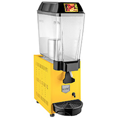 Remta ST10 Single Syrup Cooling Machine, Fountain, 20 Liter Capacity, Yellow - Remta