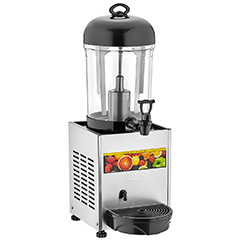 Remta ST18 Mini Şerbet ve Ayran Soğutma Makinesi, Karıştırıcılı, 7 Litre Kapasiteli, Silver - Remta