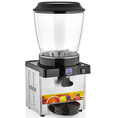 Remta ST30 Royal Sherbet and Ayran Cooling Machine, With Mixer, 20 Liter Capacity, Silver - Remta