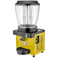 Remta ST30 Royal Sherbet and Ayran Cooling Machine, With Mixer, 20 Liter Capacity, Yellow - Remta