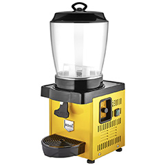 Remta ST34 Royal Mini Sherbet and Ayran Cooling Machine, With Mixer, 11 Liter Capacity, Yellow - Remta