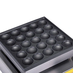Remta W27 Çiftli Yuvarlak Bubble Waffle Makinesi, 50 Adet Kapasiteli - 2