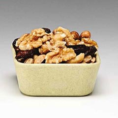 Zicco Renkli Bambu Çerezlik, Köşeli, 7,5x7,5 cm, Beyaz - 3