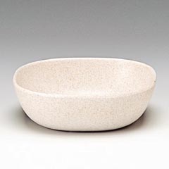 Zicco Renkli Bambu Çerezlik, Yuvarlak, 9,5x9,5 cm, Beyaz - Zicco