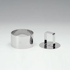 Zicco Rice Mold, Large, Round, 7.5x4.5 cm - Zicco