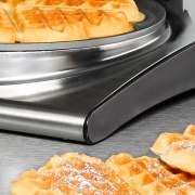 Rommelsbacher Tek Gözlü Waffle Makinesi, Yonca Desenli, 180 mm Waffle Çapı - Thumbnail