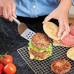 Rösle Açılı Spatula, Paslanmaz Çelik, Delikli, 32 cm - Rösle (1)