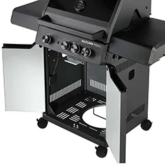 Rösle Allflame Peer 3 Gazlı Barbekü İstasyonu, Siyah - 4