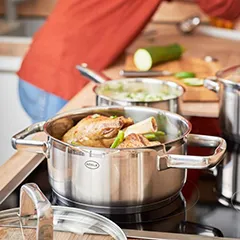 Rösle Charm Kısa Tencere, Paslanmaz Çelik, 20 cm - 5