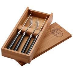 Rösle Steak Fork and Knife Set 4 Pieces - 2