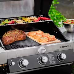 Rösle Videro G3-S Vario Gazlı Barbekü İstasyonu - Siyah - 3