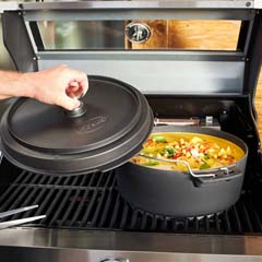 Rösle Videro G3-S Vario Gazlı Barbekü İstasyonu - Siyah - 8