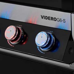 Rösle Videro G6-S Vario Gazlı Barbekü İstasyonu - Siyah - Thumbnail