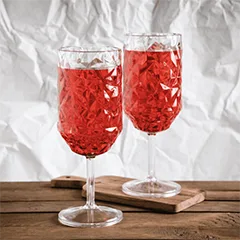 Rubikap EX.PG250 Exclusive Prism Goblet, Polycarbonate, 250 ml - 2