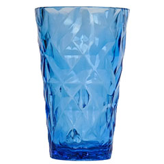 Rubikap EX.PT300 Exclusive Prizma Glass, Polycarbonate, 300 ml, Blue - 1