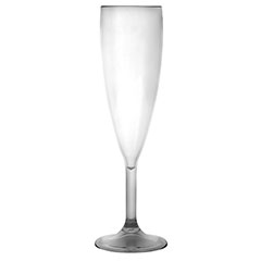 Rubikap GB.C18 Flüt Şampanya Bardağı, Polikarbon, 180 ml - Rubikap