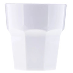 Rubikap PM.250 Premium Cup, Polycarbonate, 250 ml, White - Rubikap