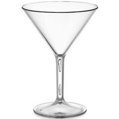 Rubikap PM.M28 Premium Martini Bardağı, Polikarbon, 280 ml - Rubikap
