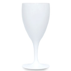 Rubikap PM.W23 Premium Wine Glass, Polycarbonate, 230 ml, White - Rubikap