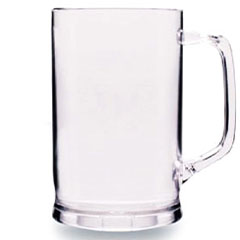 Rubikap TB.17 Saplı Bira Bardağı, Polikarbon, 470 ml - Rubikap