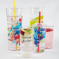 Rubikap TB.20 Polycarbonate Cocktail Glass, 250 ml - 2