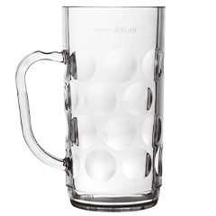 Rubikap TB.B36 Festival Beer Glass, Polycarbonate, 300 ml - Rubikap