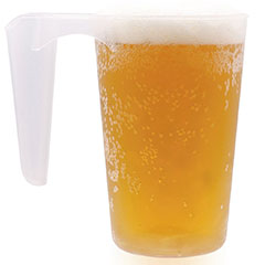 Rubikap TB.H50 Polypropylene Mug with Handle, 568 ml - Rubikap