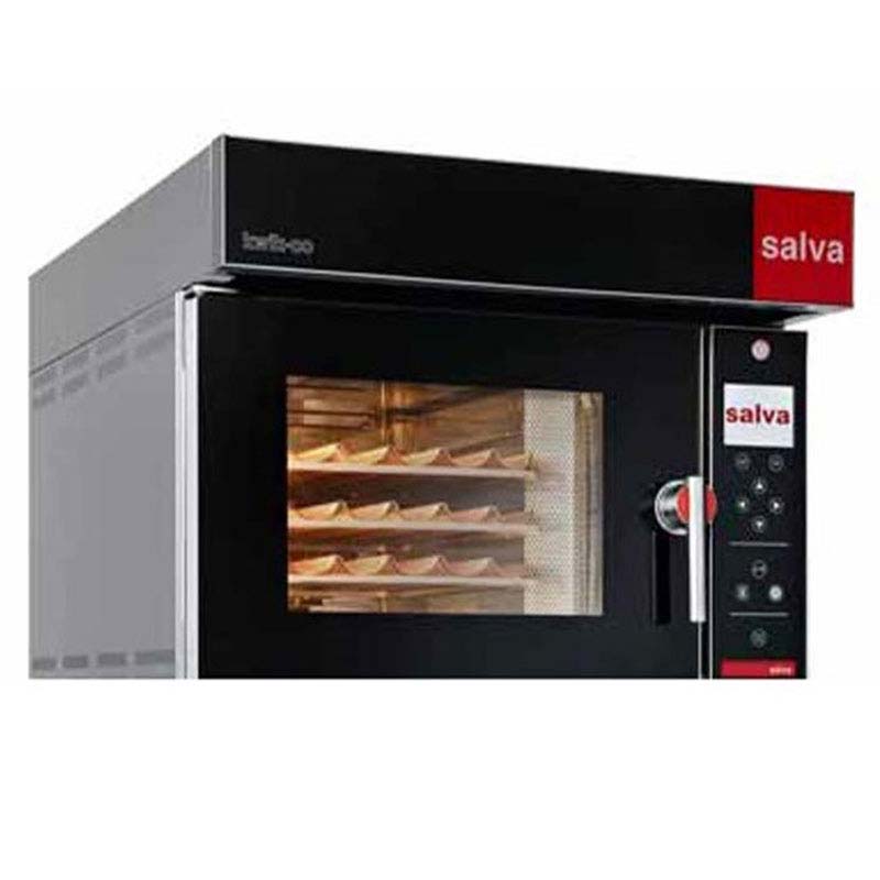 Salva Kwik Co Series K5+H Patisserie Oven, 40x60 cm 5 Tray Capacity, Standard Panel - Salva